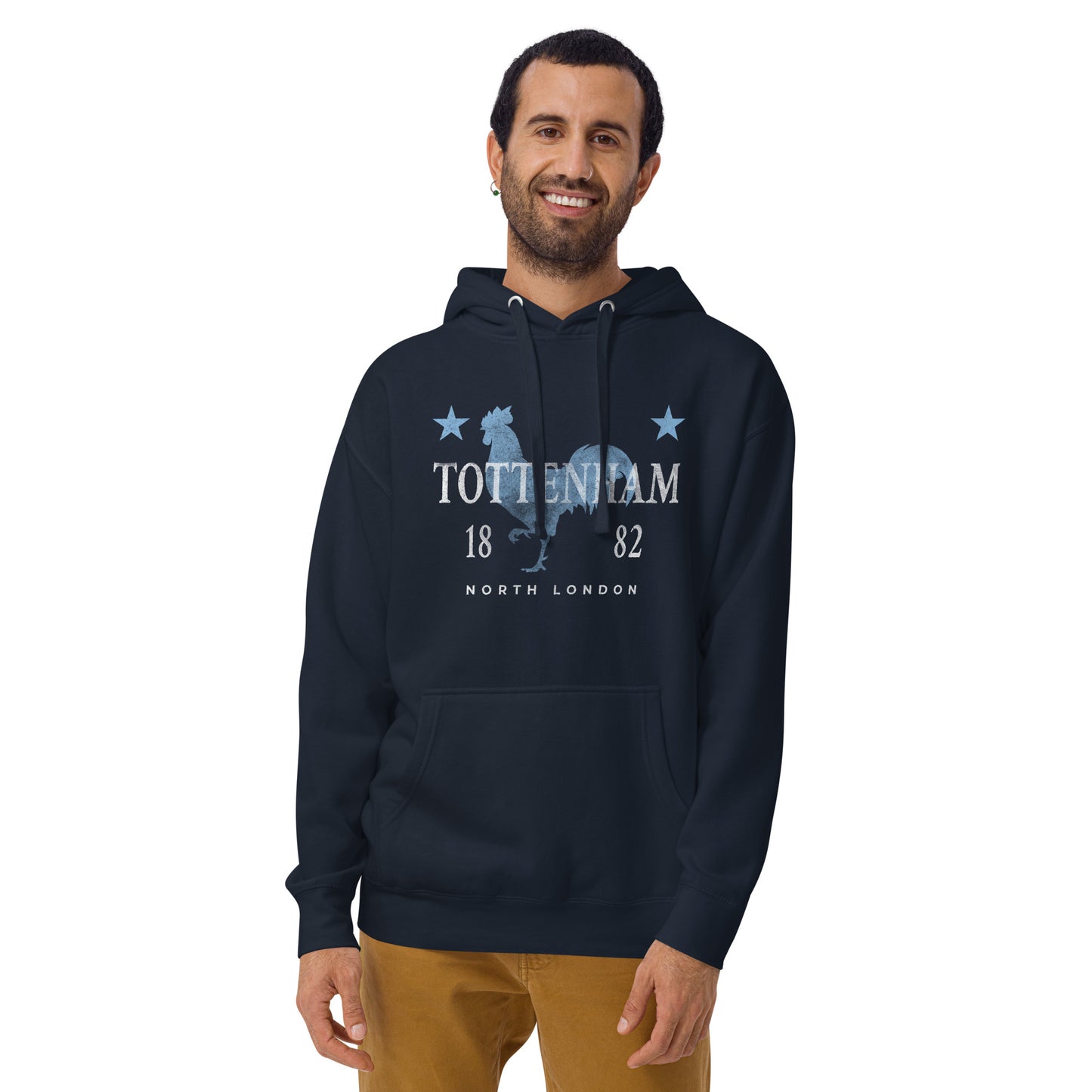 Vintage Tottenham Hoodie: Tottenham Soccer Fan Streetwear