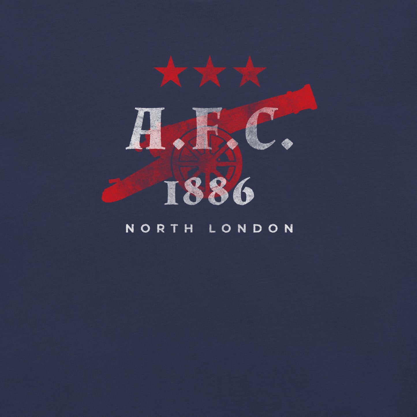 Vintage Gunner Tee: English Soccer Fan Apparel