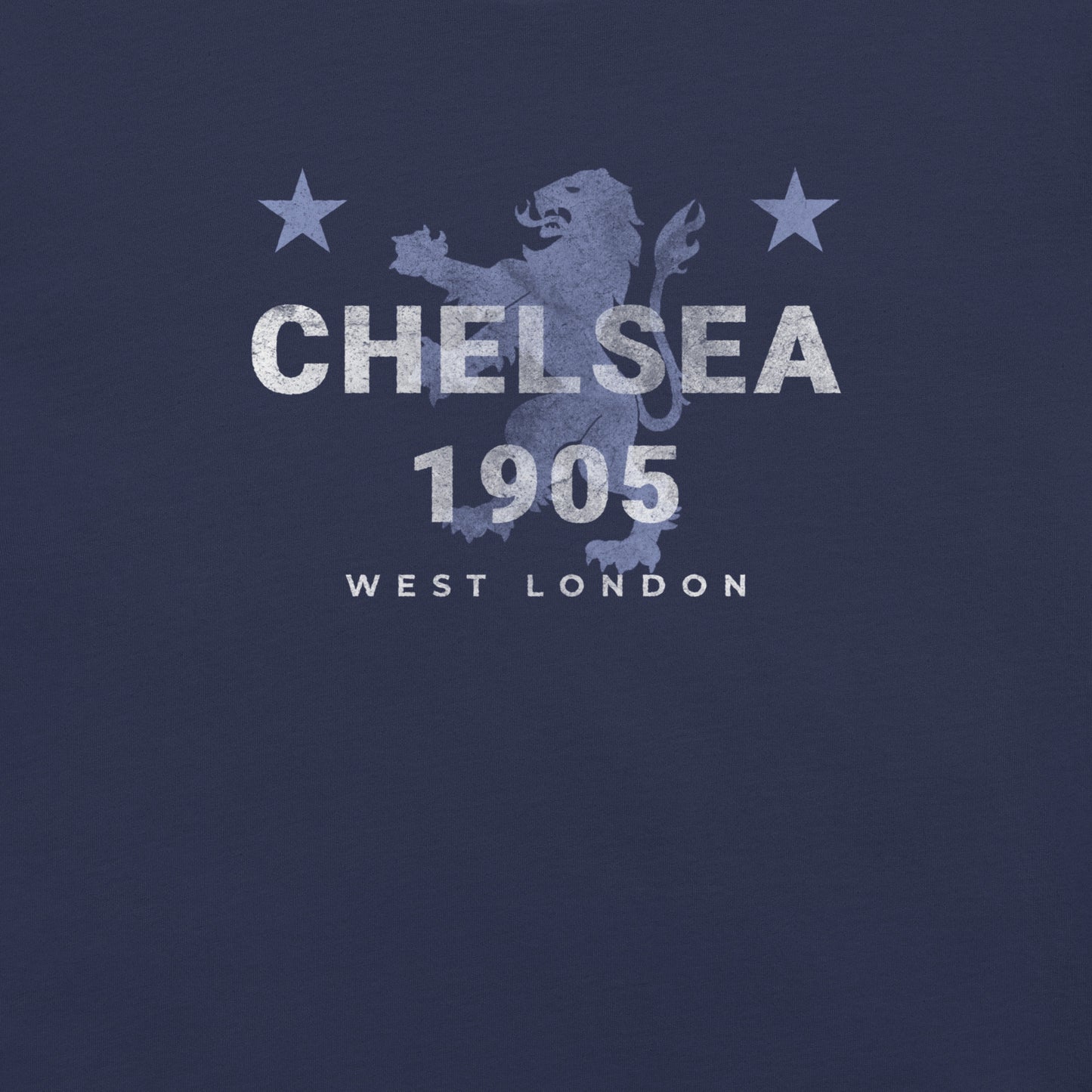 Vintage Chelsea Tee: English Soccer Fan Apparel