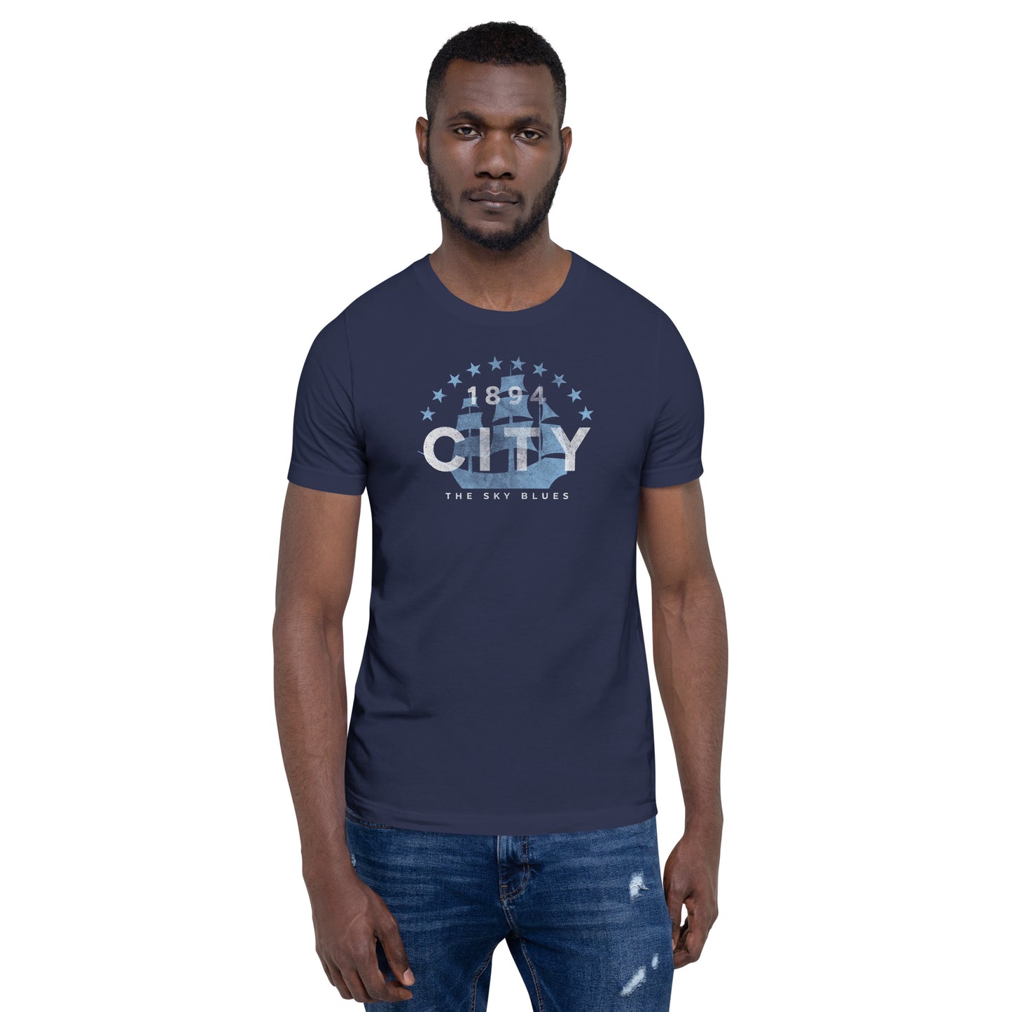 Vintage Manchester Tee: City Soccer Fan Apparel